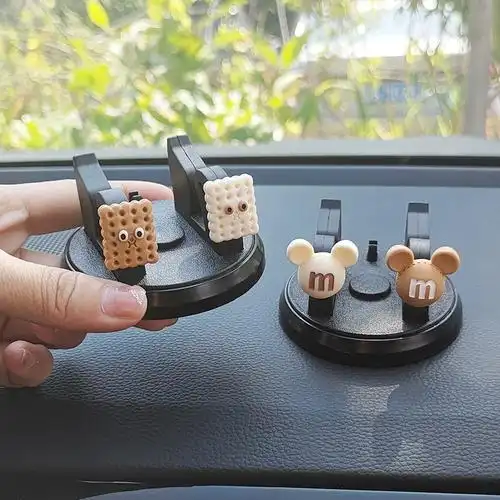 闪电客新款车载手机架汽车导航支架多功能通用万能车上用固定支撑架