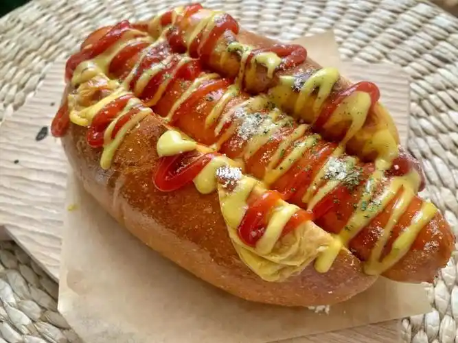 德国芝士爆浆热狗包