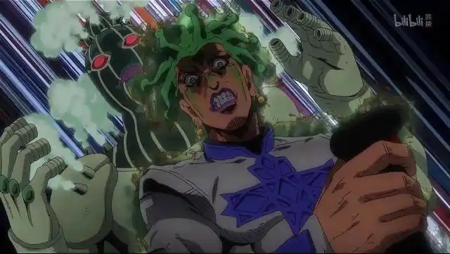 jojo黄金之风:畅快淋漓!最变态替身使者被乔鲁诺打进垃圾车