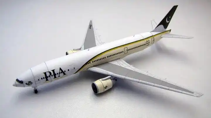 b777波音 6款客机纸模型