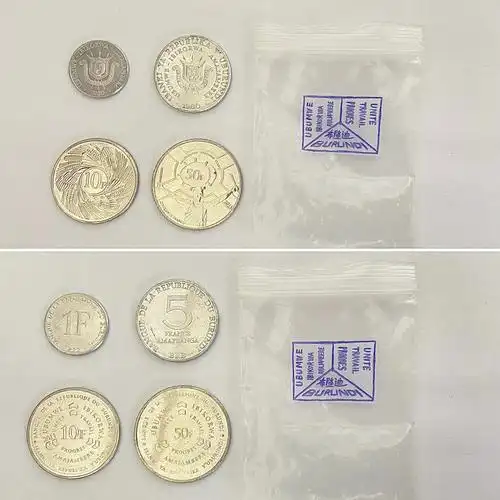 硬币收藏之布隆迪法郎burundi