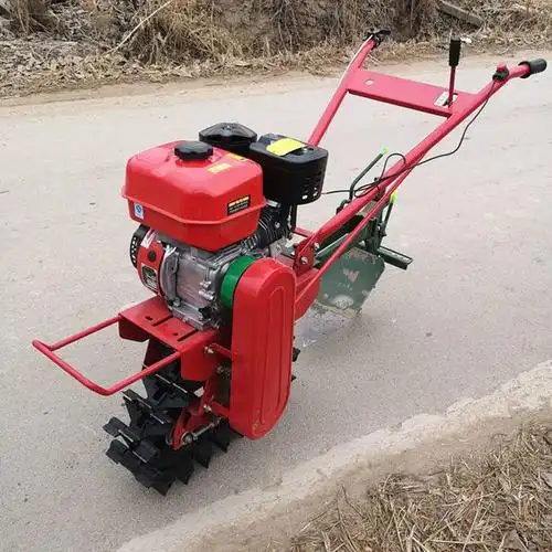 大马力山区手扶犁田机链轨式翻转犁耕地机乐丰牌