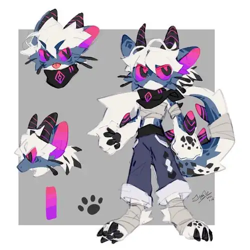 兽人 兽设约稿 动物 - 米画师