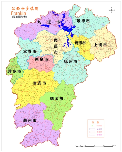 江西政区调整设想 [西20160120版]