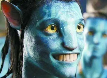 慢慢变成阿凡达式的鼻子.