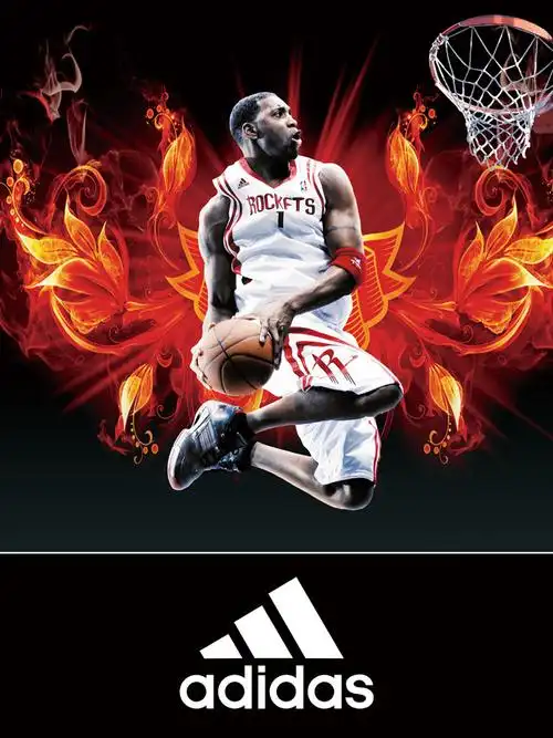 adidas篮球鞋海报psd分层素材