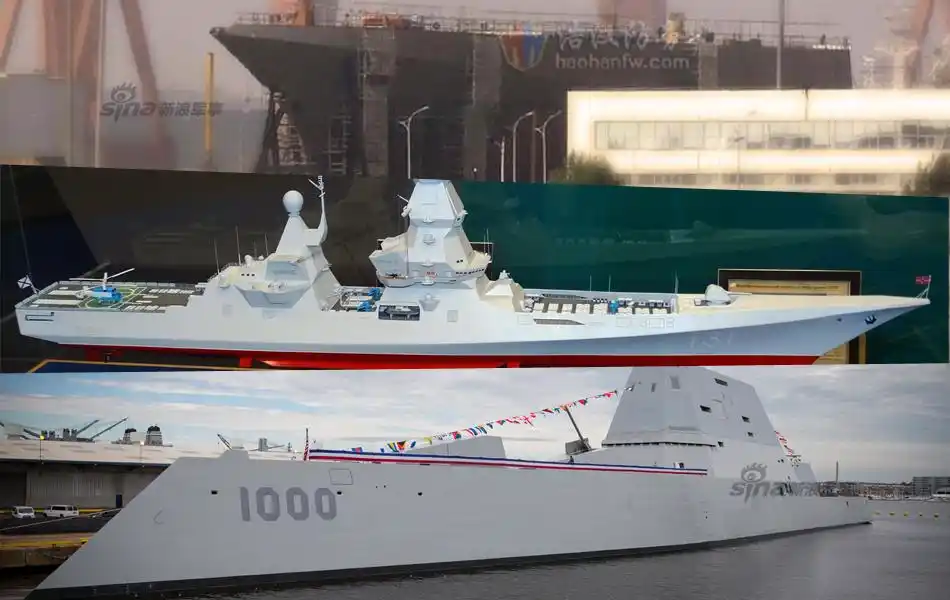 三分天下!中美俄三国万吨级大型驱逐舰对比__上海热线新闻频道