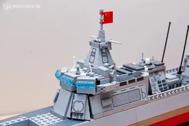 积木评测国之利器中华神盾055型驱逐舰