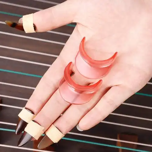 古筝手型器虎口儿童硅胶大拇指练指器手指练习训练神器 硅胶款大号