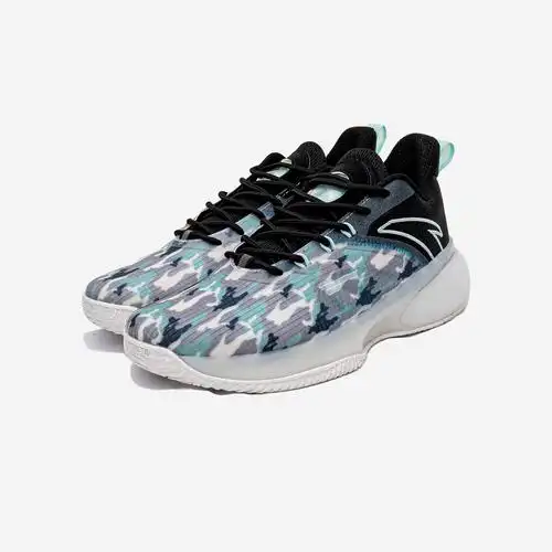 球鞋安踏热浪轻狂2篮2022实战水泥泡泡克星篮球鞋