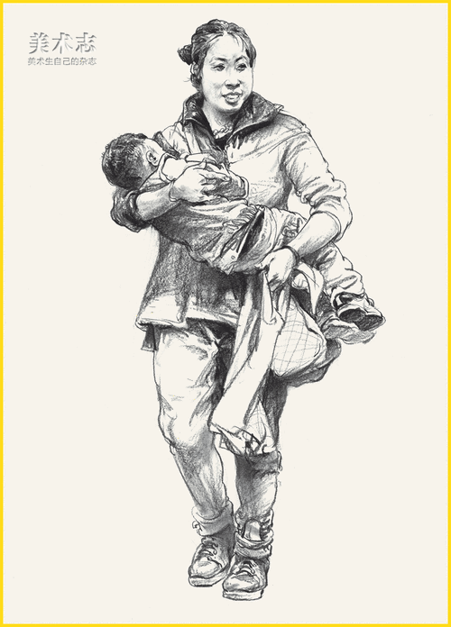 长短手法5"长短手法"主要是指以线完成或基本以线完成的人物动态速写