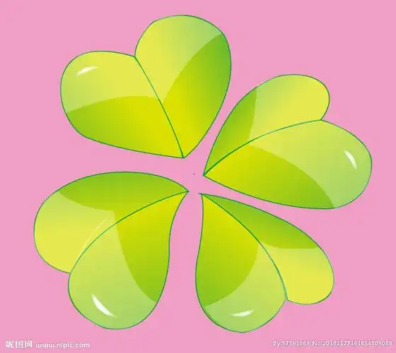 四叶草 矢量图设计图__卡通设计_广告设计_设计图库_昵图网nipic.com