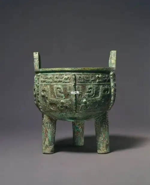 商代(前1600～前1046年).圣路易斯艺术博物馆#鼎  #青铜