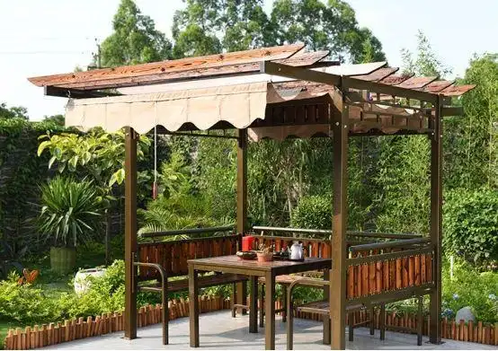 多种庭院凉亭设计图你家院子适合哪种凉亭快来选一款