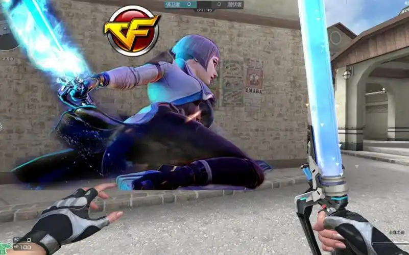 cf全新武器"心刺之剑"救赎猎手专属武器!攻速极快!