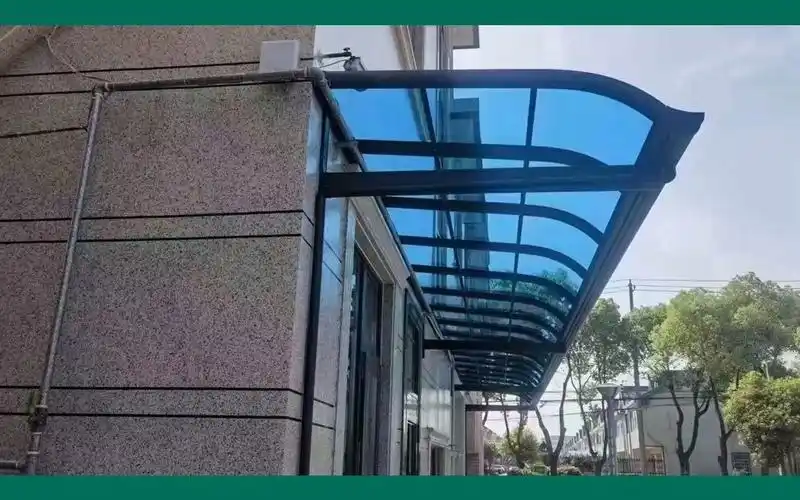 别墅大厅门口雨棚报价多少