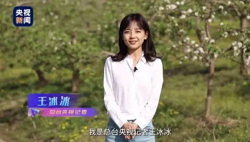 王冰冰:1天之内2次出镜,甜美长相喜提央视最受宠的"门面担当"