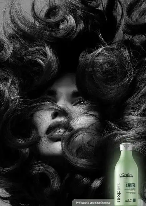 欧美时尚洗发水摄影欣赏-乱发卷发之美---酷图编号903285