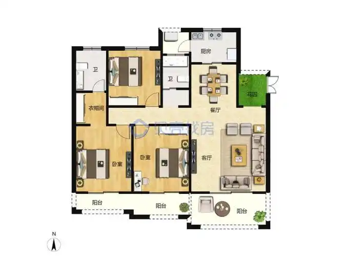 【高科玫瑰园_重庆高科玫瑰园楼盘】房价,户型,开盘时间详情-重庆贝壳