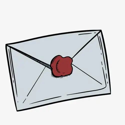 卡通信封矢量图下载