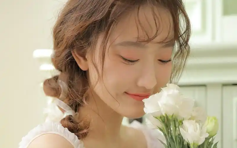 白纱唯美小姐姐白皙仙气小清新私房迷人写真,大陆-美女图片