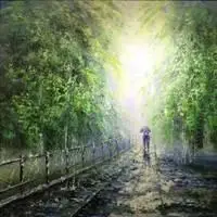 一个人雨中行走的图片_微信头像图片大全