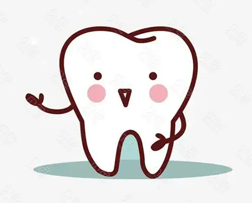 牙齿卡通图片