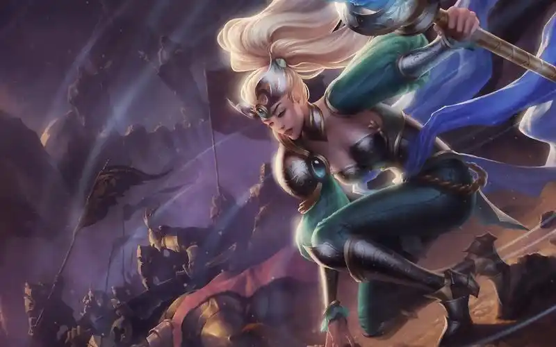 lol游戏美女风暴之怒迦娜精美壁纸高清大图预览1680x1050_卡通动漫