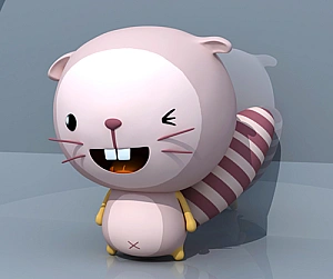 lowpoly树木植物自然包3d模型