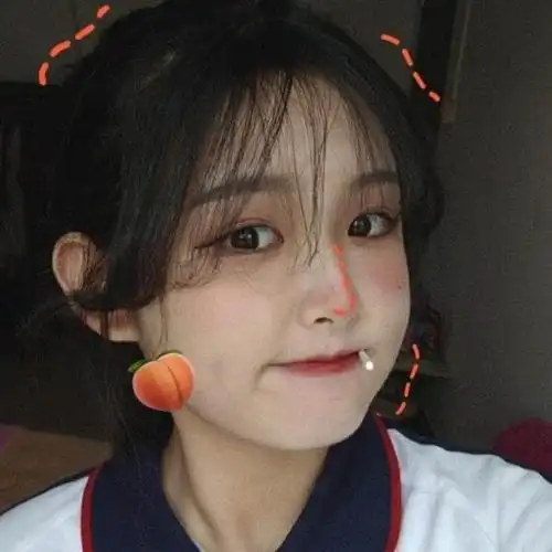 真人可爱女生头像春风十里五十里一百里