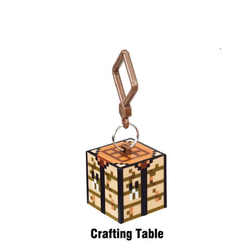 钥匙扣挂件圈盲盒游戏周边人偶 我的世界钥匙扣 工作台【拆封款】