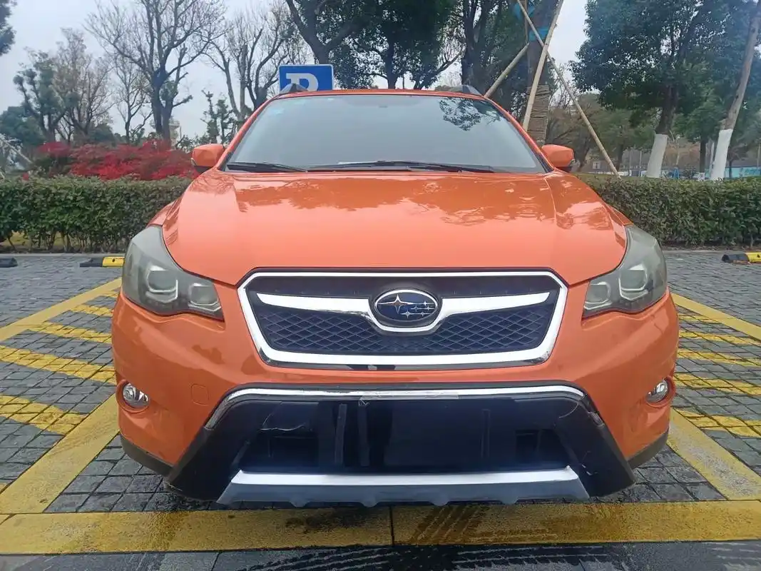 斯巴鲁xv 6.58万元车型:越野车车体颜色:橘红色上 - 抖音
