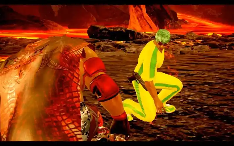 铁拳战记_tekken_7_law_洛_vs_king 豹王