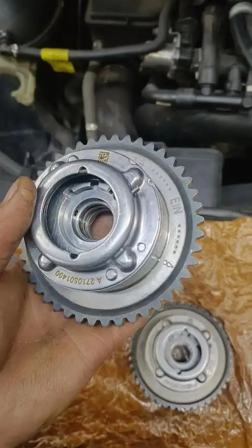 成都大哥奔驰e200 271 启动延迟异响进排气链轮加正时链 - 抖音