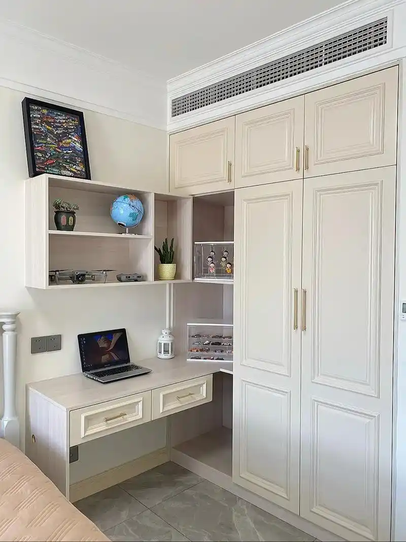 衣柜77转角书桌设计.