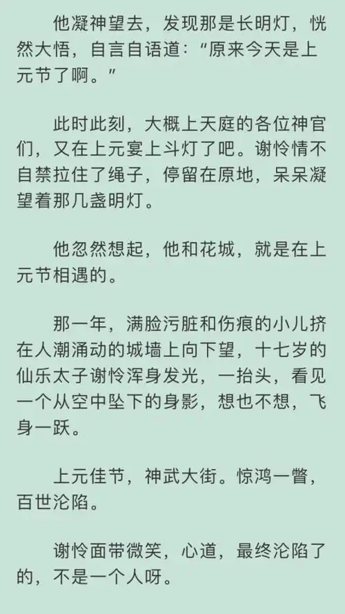 天官赐福(花城,谢怜)