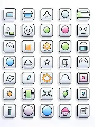 icon数字艺术_互联网网页交互ui信息图标icon_ai平面元素免费下载_png