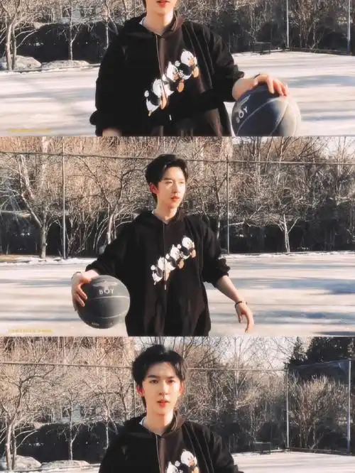 贺峻霖打篮球好帅啊