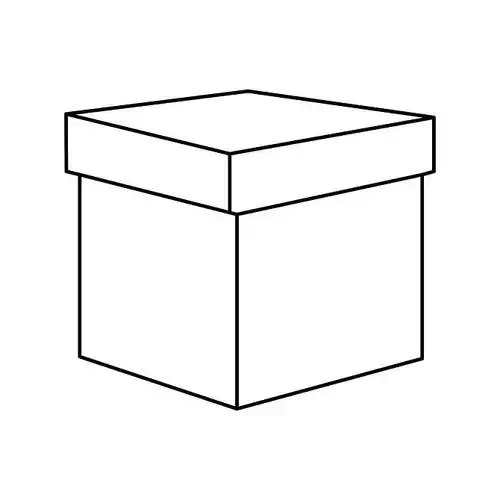 圣诞节,盒子,剪影,礼物,象征,矢量,插画,隔绝,白色背景_高清图片_全景