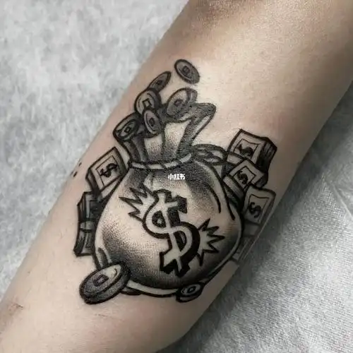 今工|oldschoool钱袋纹身|拼接花臂的开始_纹身_花臂_智慧之门中心