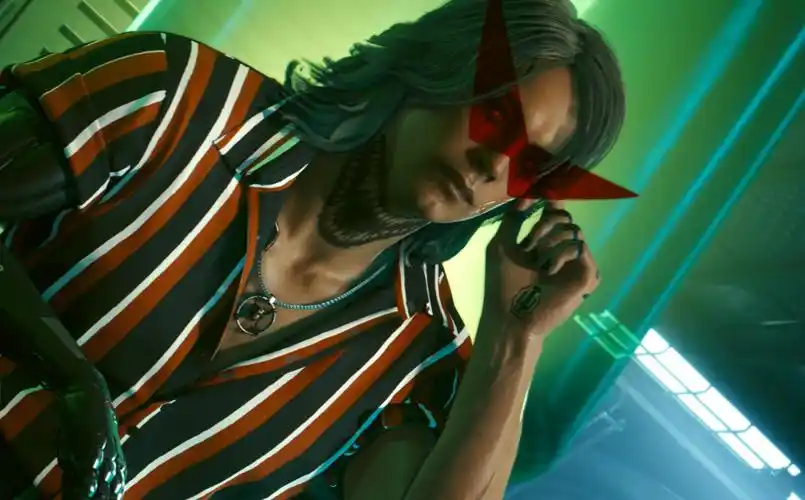 《赛博朋克2077》天元突破西蒙卡米那墨镜mod