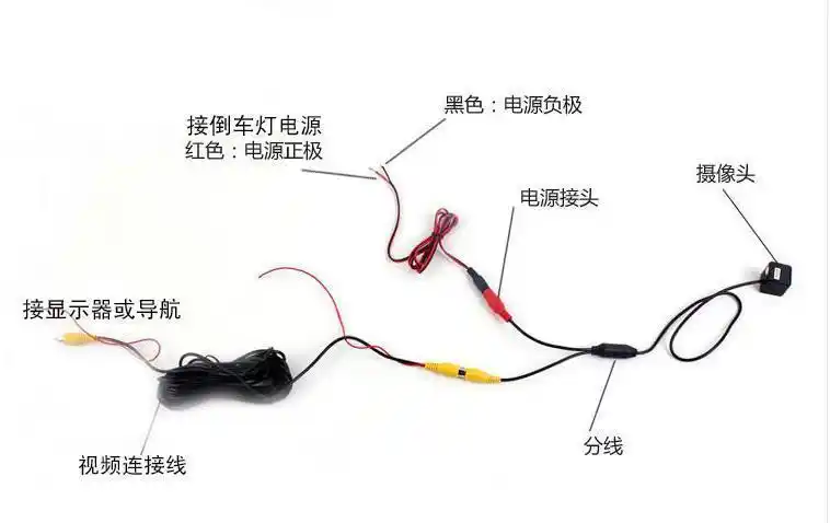新款汽车摄像头红外灯8led灯倒车影像高清夜视通用头带灯前视后视