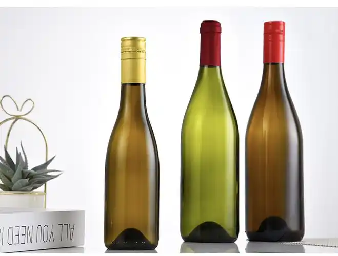 187ml勃艮第红酒瓶 750ml墨绿色葡萄酒瓶 褐色洋酒酵素玻璃瓶批发