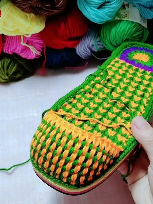 双色易钩鞋(教程完)