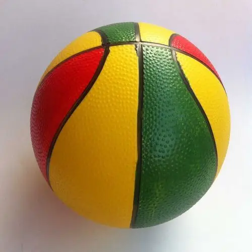 爆款热卖彩色篮球批发皮球拍拍球厂家直销