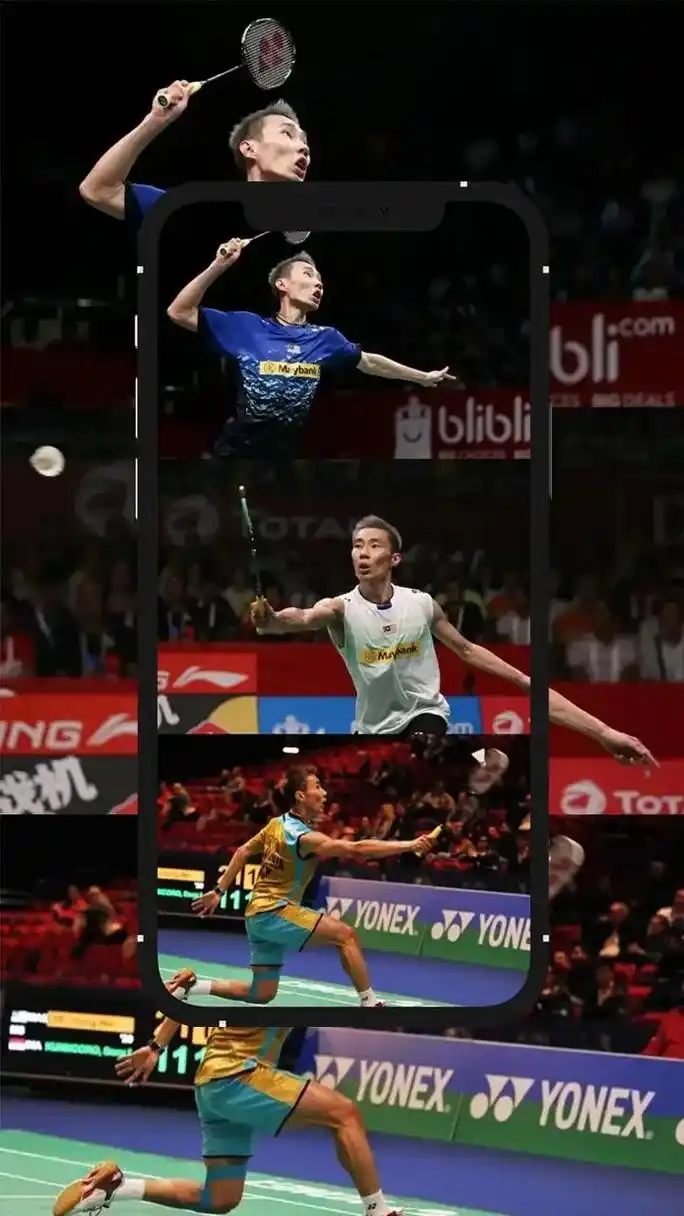 羽毛球 拿督高清壁纸来了#李宗伟#每一帧都是热爱 @抖音小 - 抖音