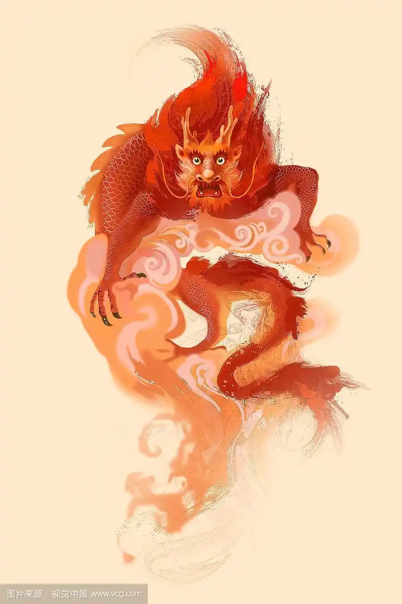 中国龙插画