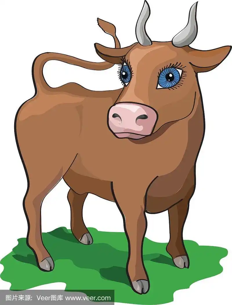 卡通牛