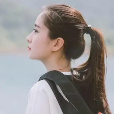 女生马尾辫头像