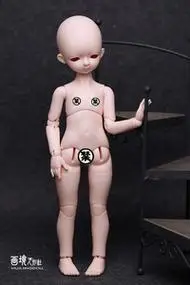 画境人形社 原创bjd娃娃身体 6分二代素体 不含头